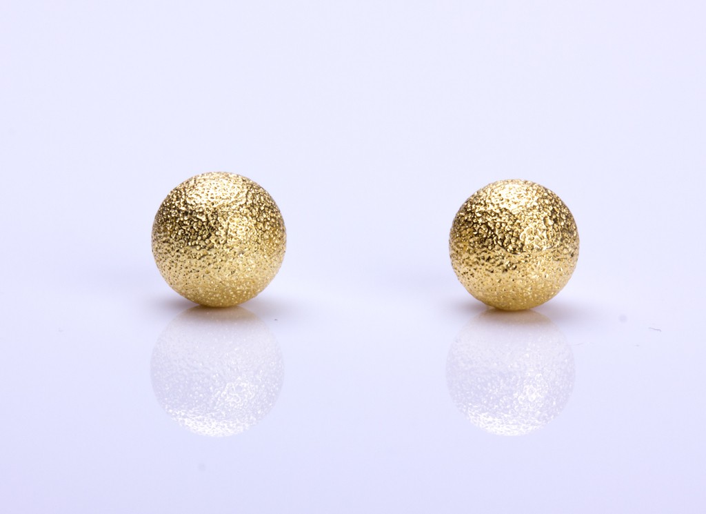 Ball Stud Earrings / Simple Everyday Earrings | Maia