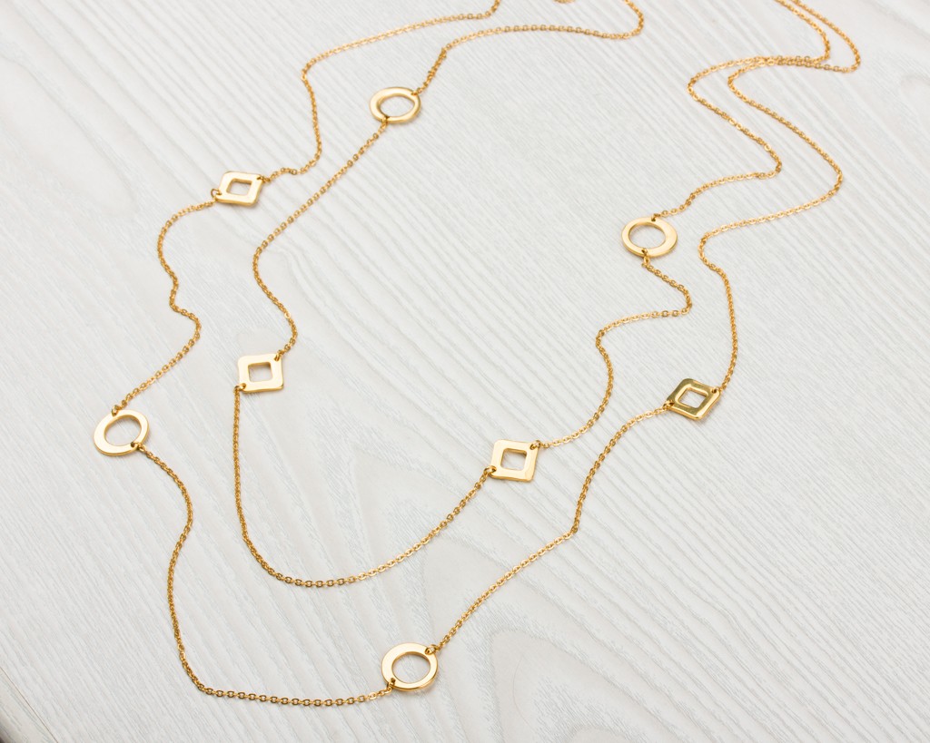 Long Gold Necklace Gold Necklace for Women