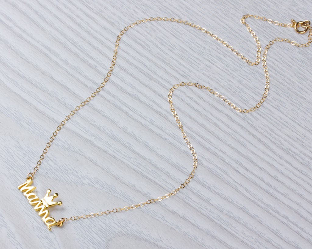 Mother Necklace - Mothers day gift - Mom Necklace - Crown ...