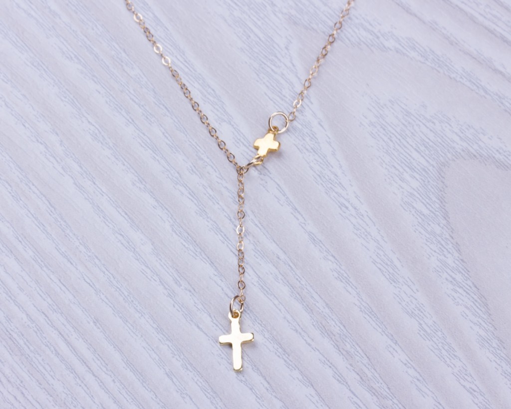 ★TOUT Y EST★ Melia Cross 14 RCBRX23211GRD Jubilee 2025 Metal Cross Pendant with St. Peter's Basilica