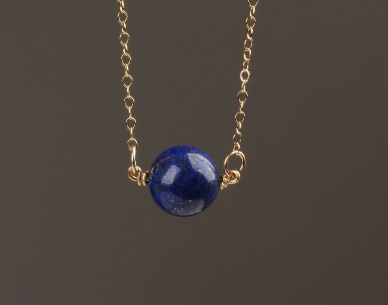 Boîte à Bijoux En Marbre Lapis Lazuli – 6x4x2 Pouces – Art Déco Fleuri – Cadeau Personnalisable