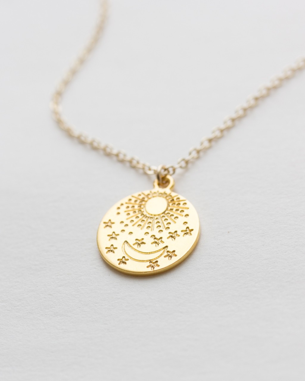 Moon shop sun pendant