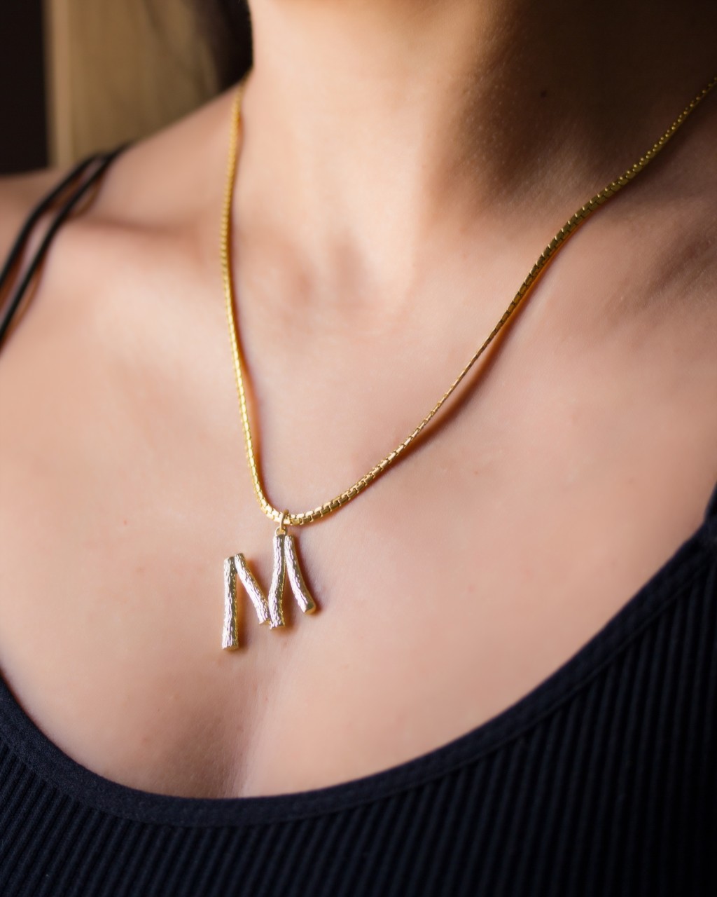 Gold chain m on sale