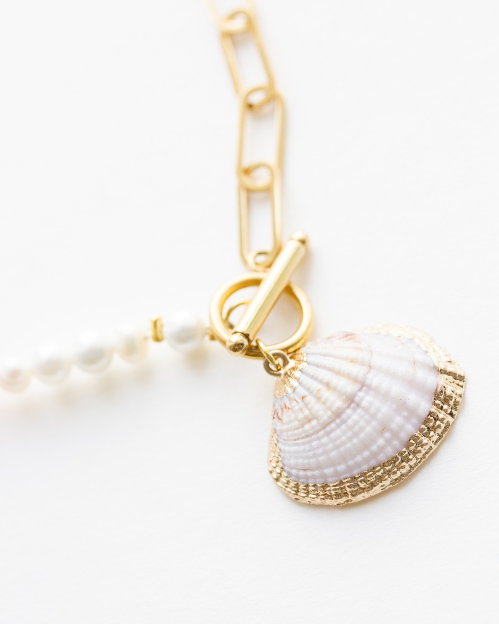 ■ENGBROX■ poppins pearl toggle necklace EBNL22097 Pearl Toggle Necklace