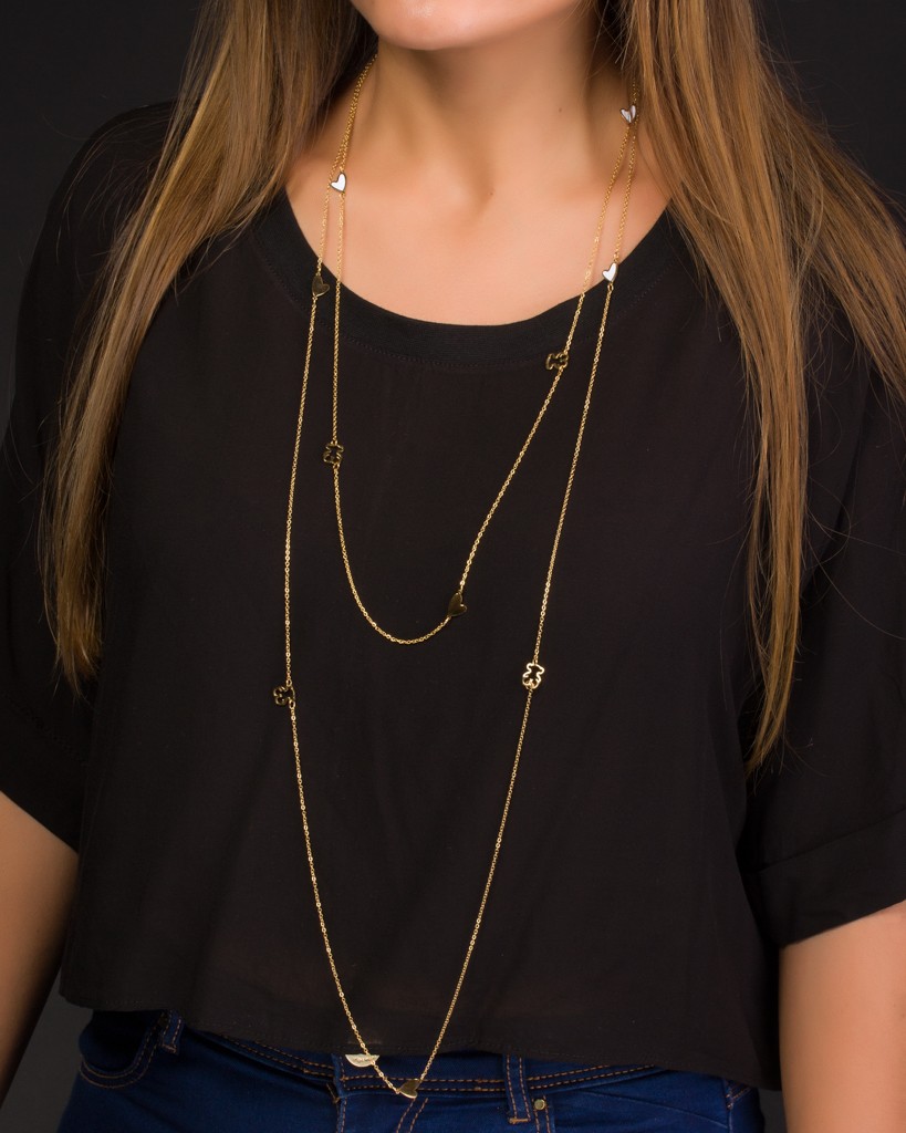 Extra long gold necklace store
