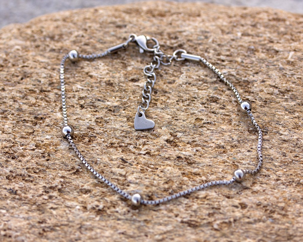 Silver Anklet • Silver Ankle Bracelet