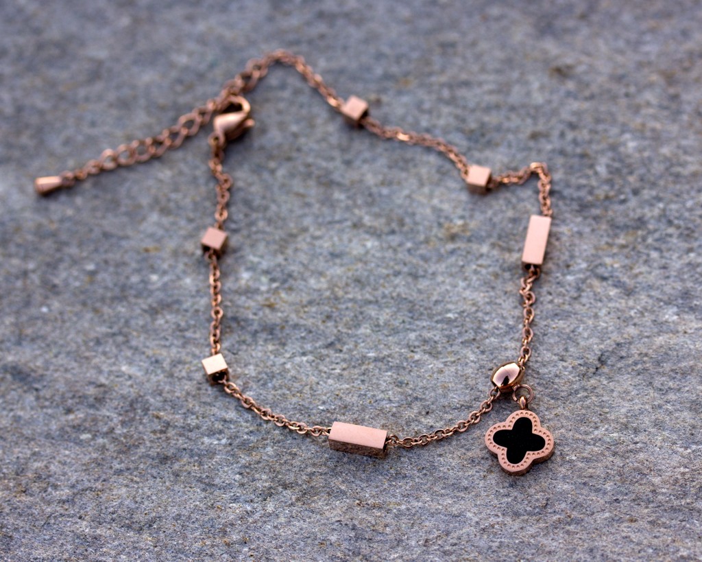 Rose Gold Anklet • Rose Gold Ankle Bracelet