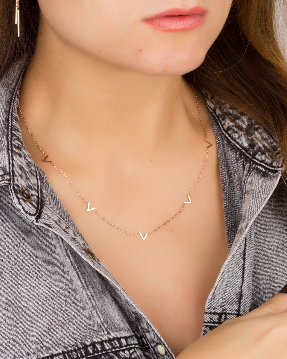 Tiny charm necklace cheap