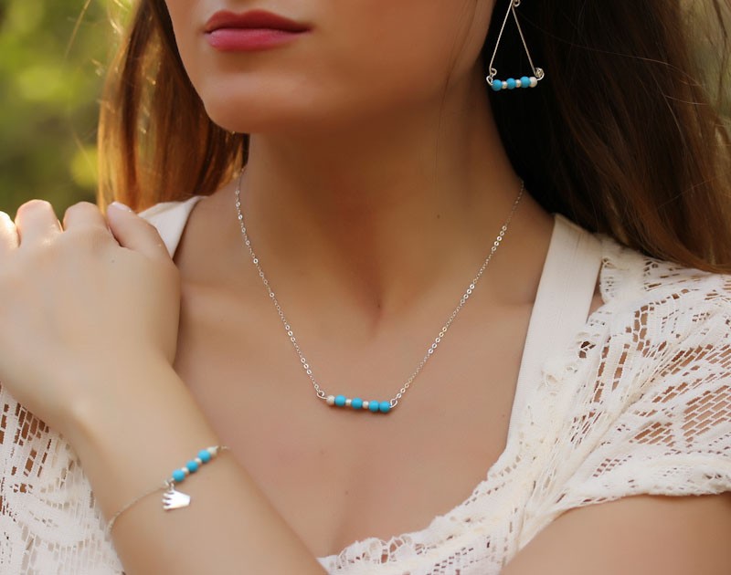 Simple best sale silver jewlery