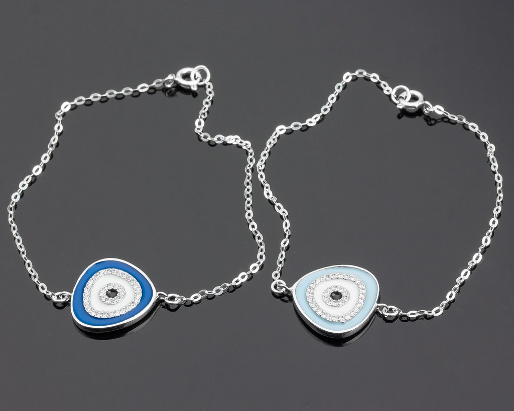 Evil Eye Bracelet Silver For Women