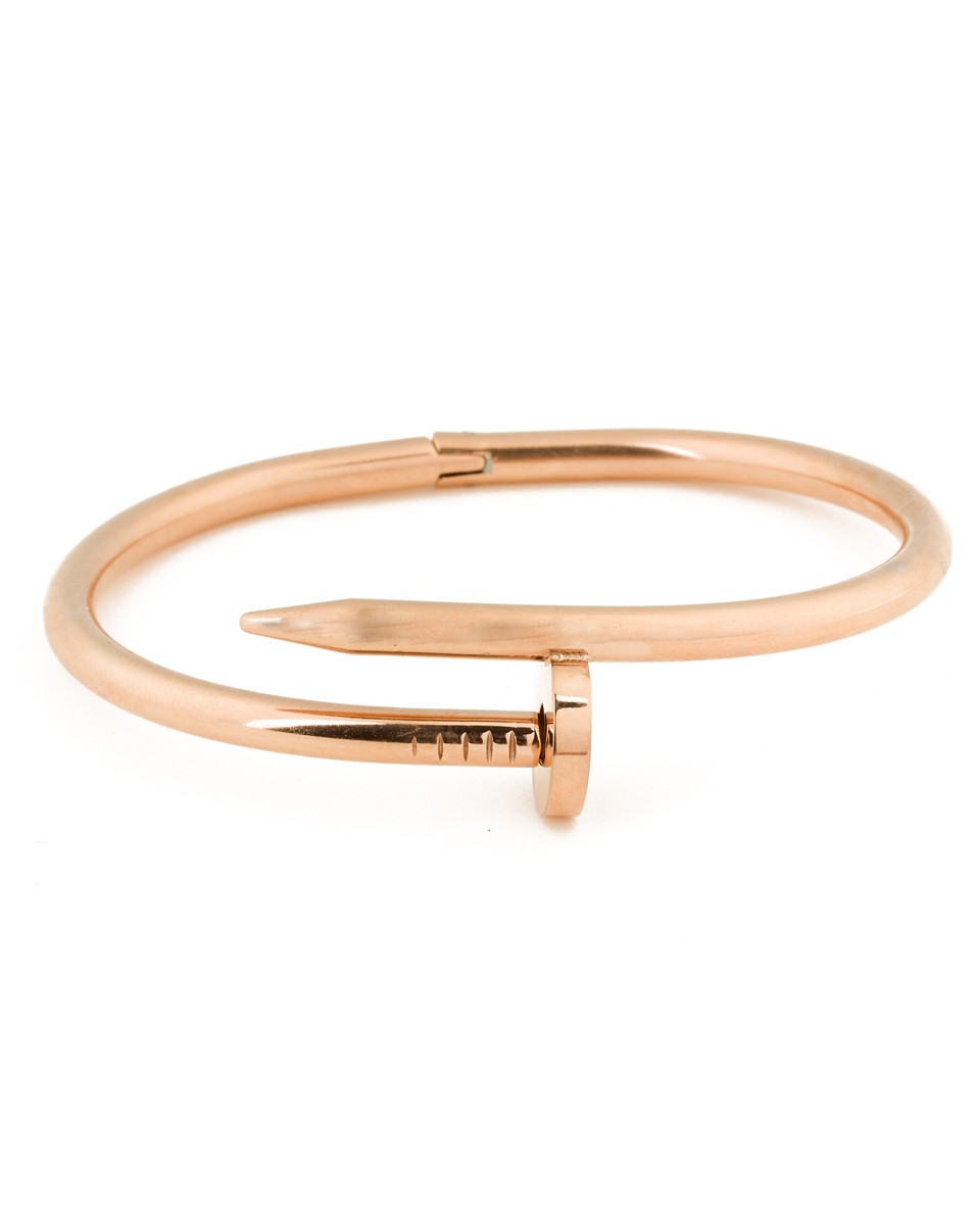 Bangle Bracelet - Rose Gold Cuff Bracelet