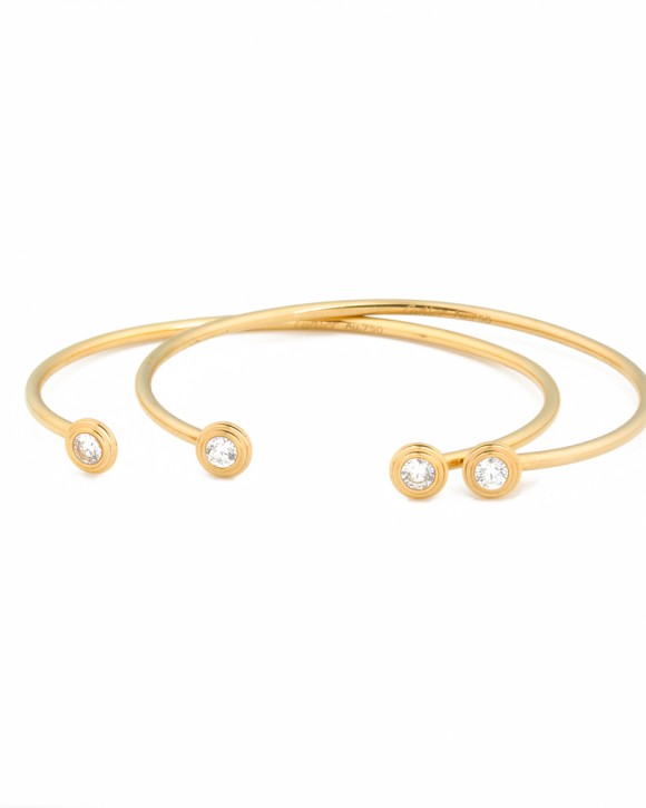 Cuff Bracelet • Gold Bangle Bracelet