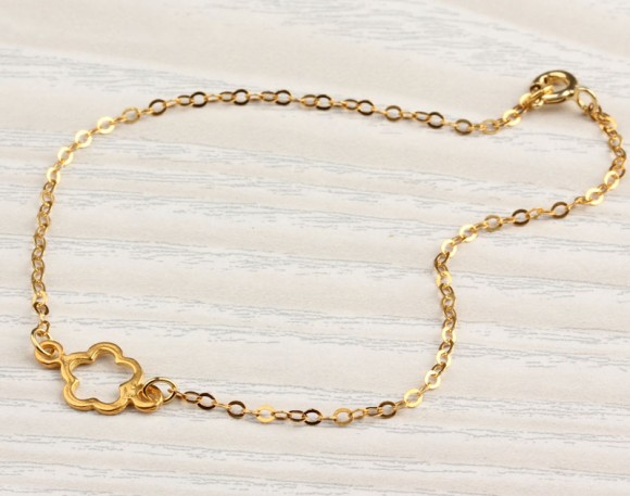 Wedding Jewelry Bracelets, Wedding Bracelets For Bridesmaids / Simple Gold Bracelet, New Gold Bracelet / Tiny Charm Bracelet, Gold Flower Bracelet / Chrysanthemum Jewelry, Bridesmaid Gift | Chrysanthemum