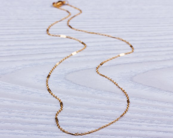 Gold Necklace / Layered Chain Necklace