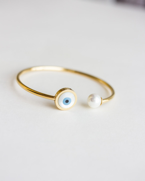 Evil Eye Cuff Bracelet