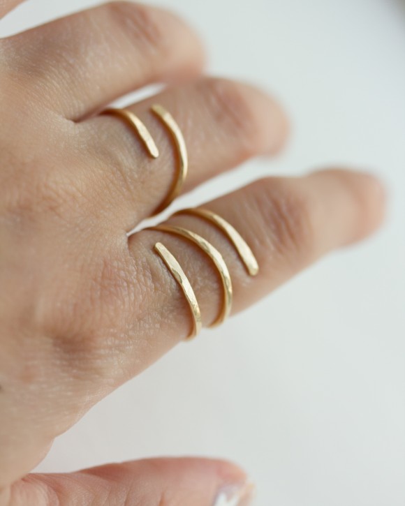 Gold Wire Ring