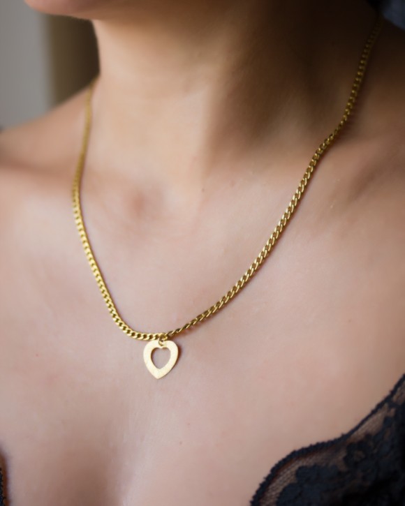 Heart Chain Necklace