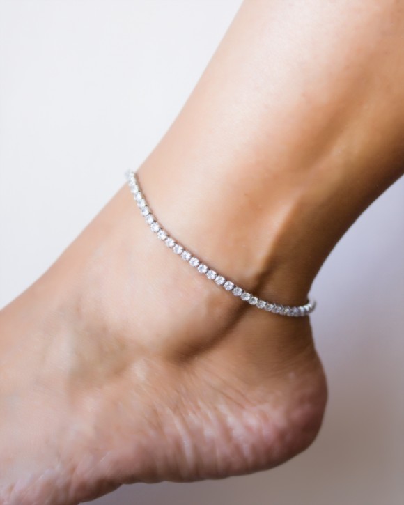 Swarovski Chain Anklet