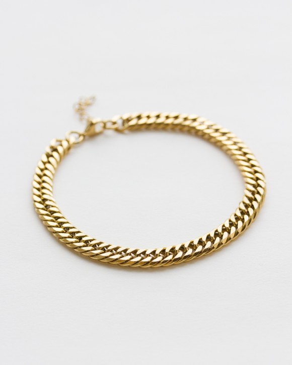 Gold Chunky Anklet