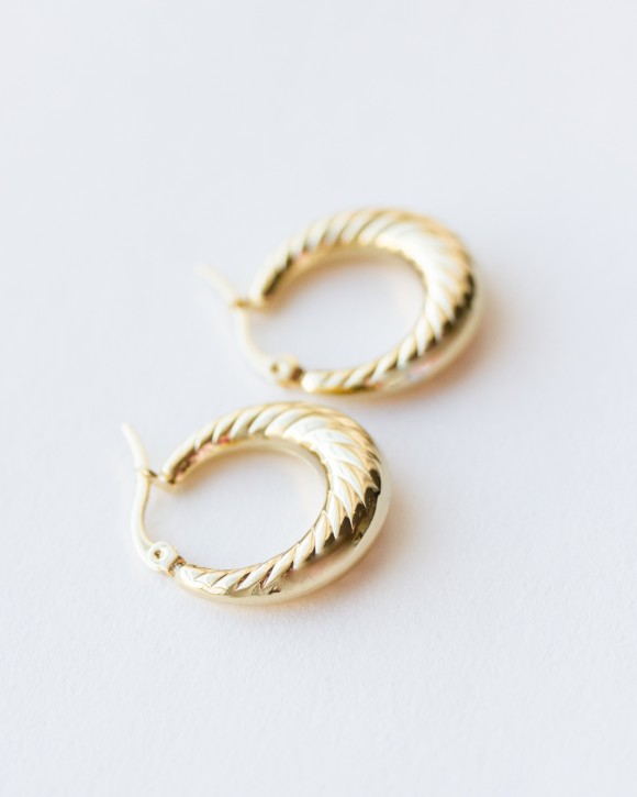 Small Gold Hoops