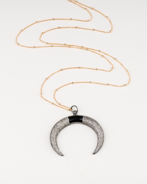 Long Moon Necklace