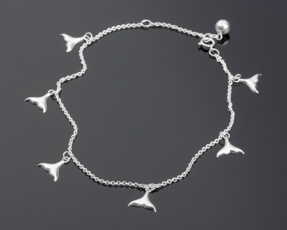 Sterling Silver Anklet - Mermaid Jewelry