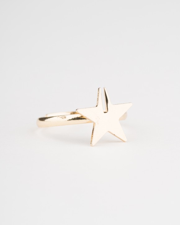 Gold Star Ring