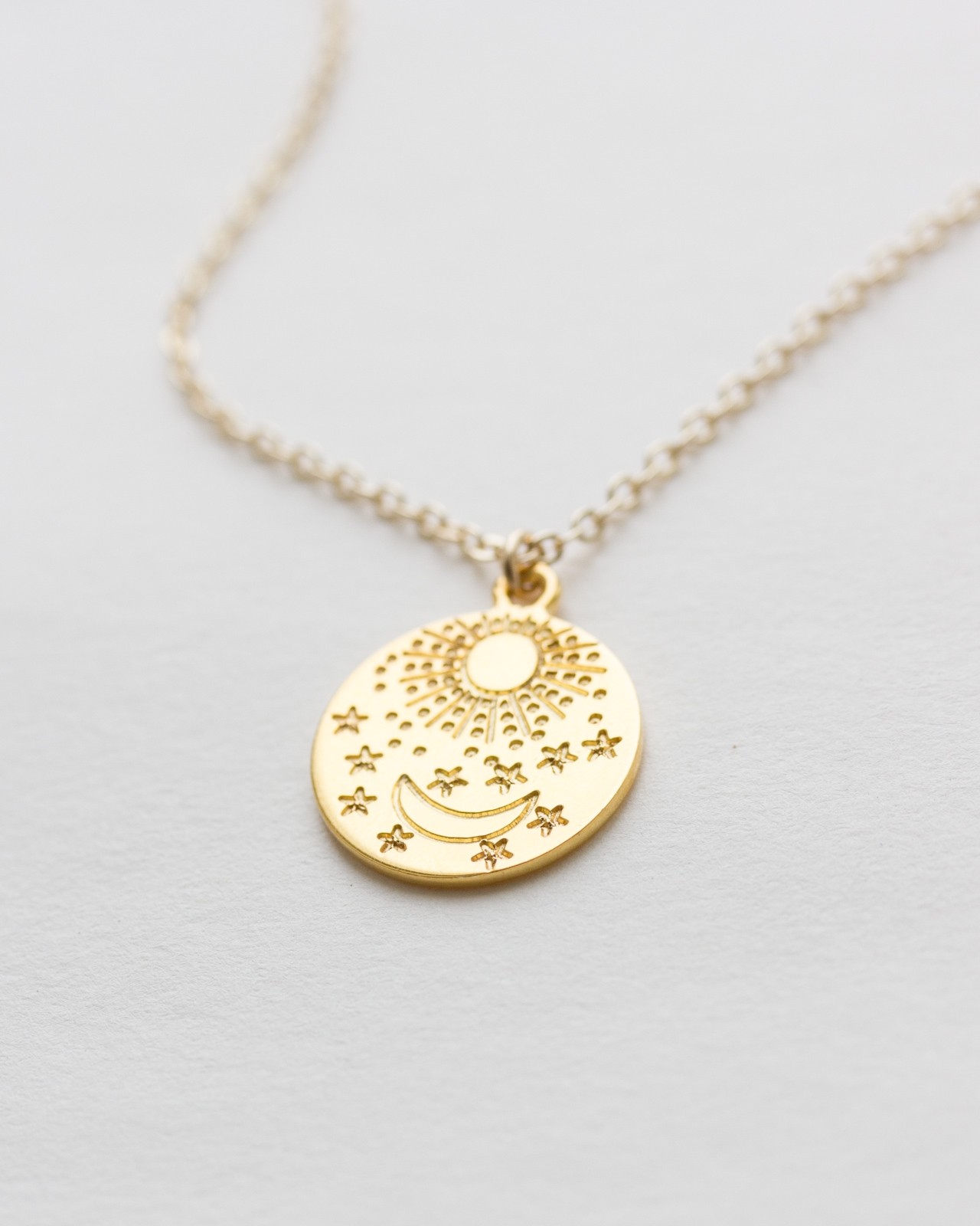 【期間限定特価】 Moon Sun Necklace ネックレス