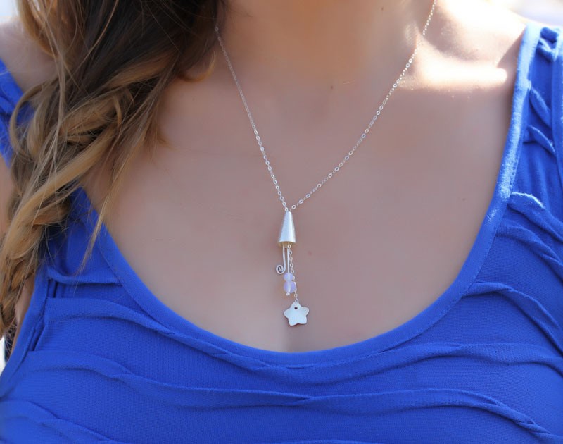 Moonstone star on sale necklace