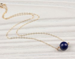 Blue Lapis Bracelet / Bracelet Infinity | Nomia