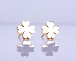 Rose Gold Earrings / Small Silver Earrings | Penia
