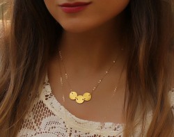 Circle Necklace / Coin Necklace | Calypso