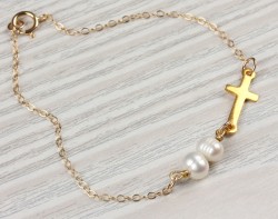 Gold Bracelet for Girls / Gold Friendship Bracelet | Kastalia