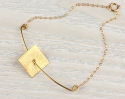 Bridesmaid Gift / Square Bracelet | Nereids