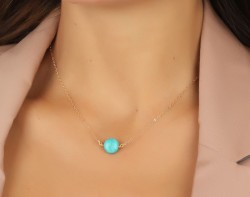 Turquoise Necklace / Best Friend Necklace | Antiope