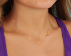 Gold Clover Necklace • Lucky Charm Necklace