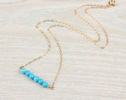 Turquoise Necklace • Gemstone Necklace