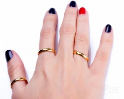 Engagement Gold Ring / Gold Adjustable Ring | Pallas