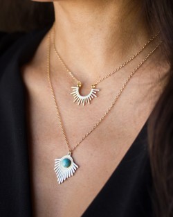 Boho Turquoise Necklace
