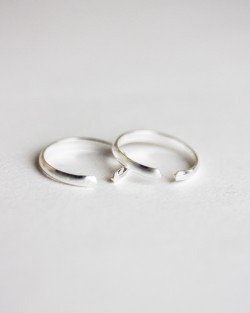 Silver Thin Band Ring