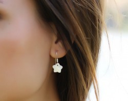 Girl Earrings / Sterling Silver 925 Earrings | Star
