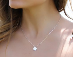 Bridesmaid Necklace / Star Necklace | Star
