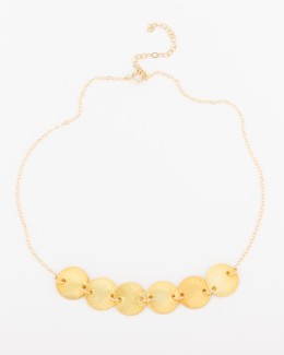 Disc Choker Necklace