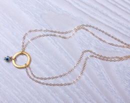 14k Gold Filled Anklet Bracelet / Anklet In Gold | Peuce