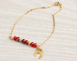 Ladies Gold Bracelet / Swarovski Bracelet | Ismene