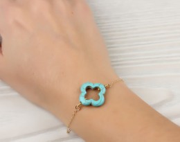 Sister Bracelet / Modern Gold Bracelet | Pandaisia