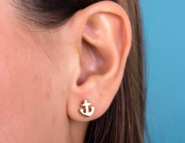 Nautical Jewelry / Anchor Earrrings | Proteus