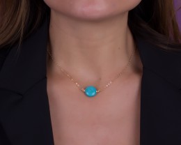 Turquoise Necklace / Bridesmaid Jewelry | Antiopevol2