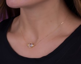 Quartz Necklace • Bridesmaid Necklace