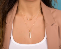 Knot Necklace / Layered Necklace | Lupa